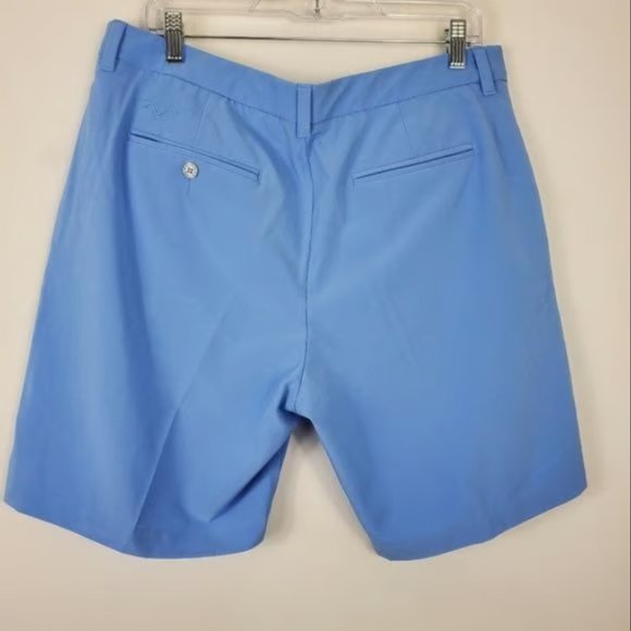 Callaway Gulf Shorts Mens Size 36 Colorful Blue Classic Gulf Short Sport Casual - Picture 2 of 3